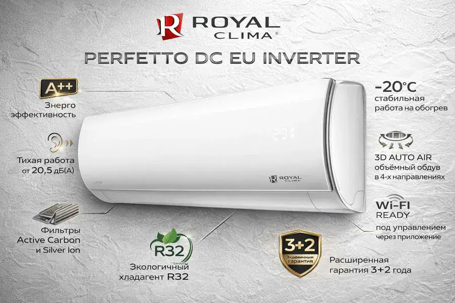 Кондиционер Royal Clima Perfetto DC EU Inverter